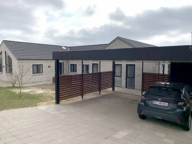Process billede fra Ændring af integreret carport til beboelse samt opførelse af ny carport.